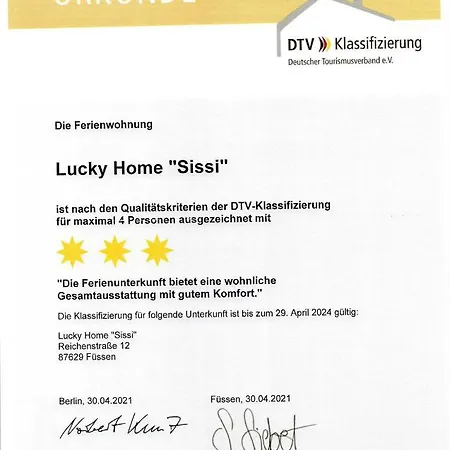 Lucky Sissi 아파트 Füssen